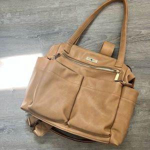 COPY - FLASH SALE Faux Leather Diaper Bag
